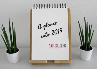 Medlior predictions for 2019 in the world of health outcomes research